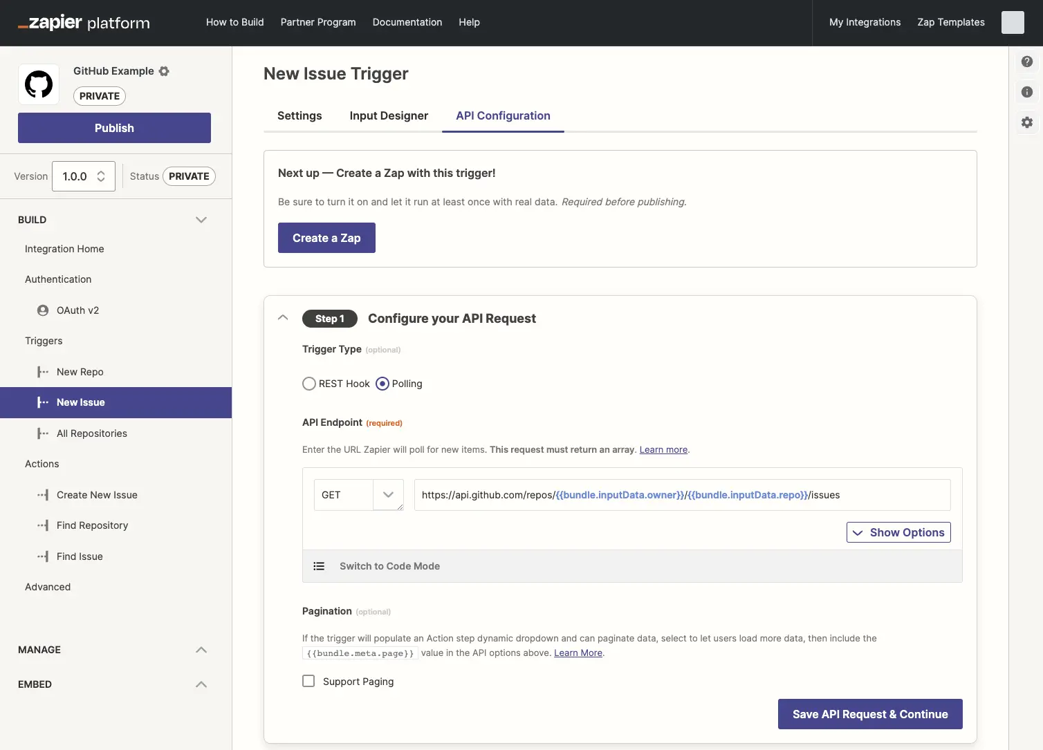 Platform UI vs CLI comparison