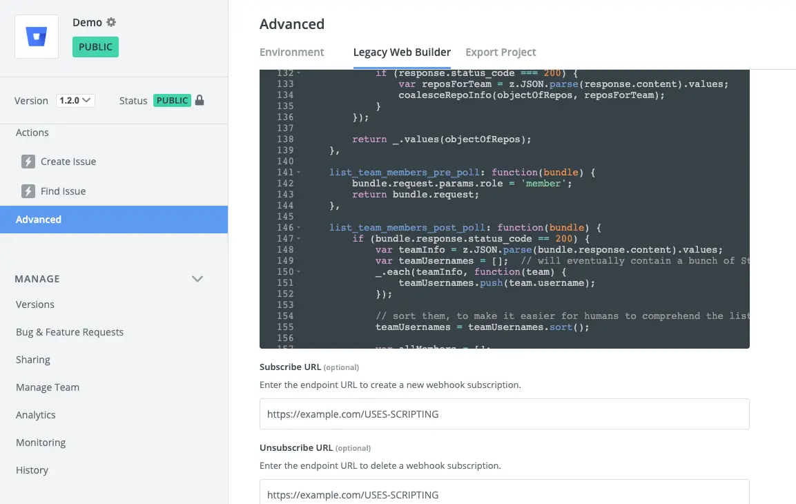 Platform UI vs CLI comparison