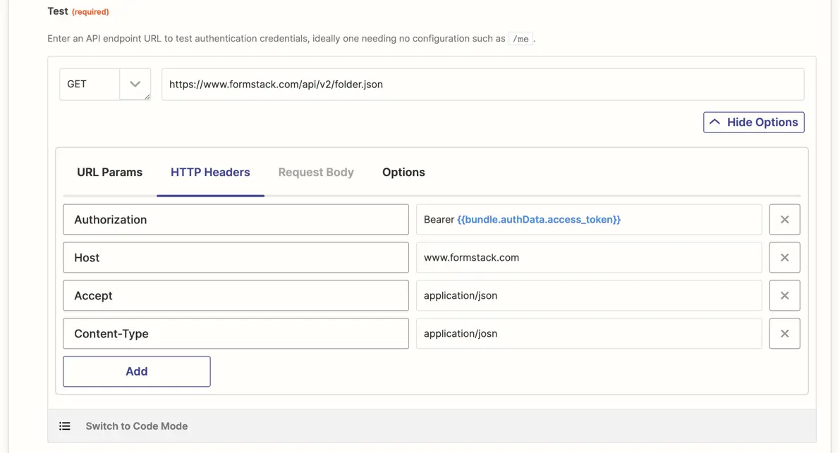 使用 OAuth v2 添加身份验证