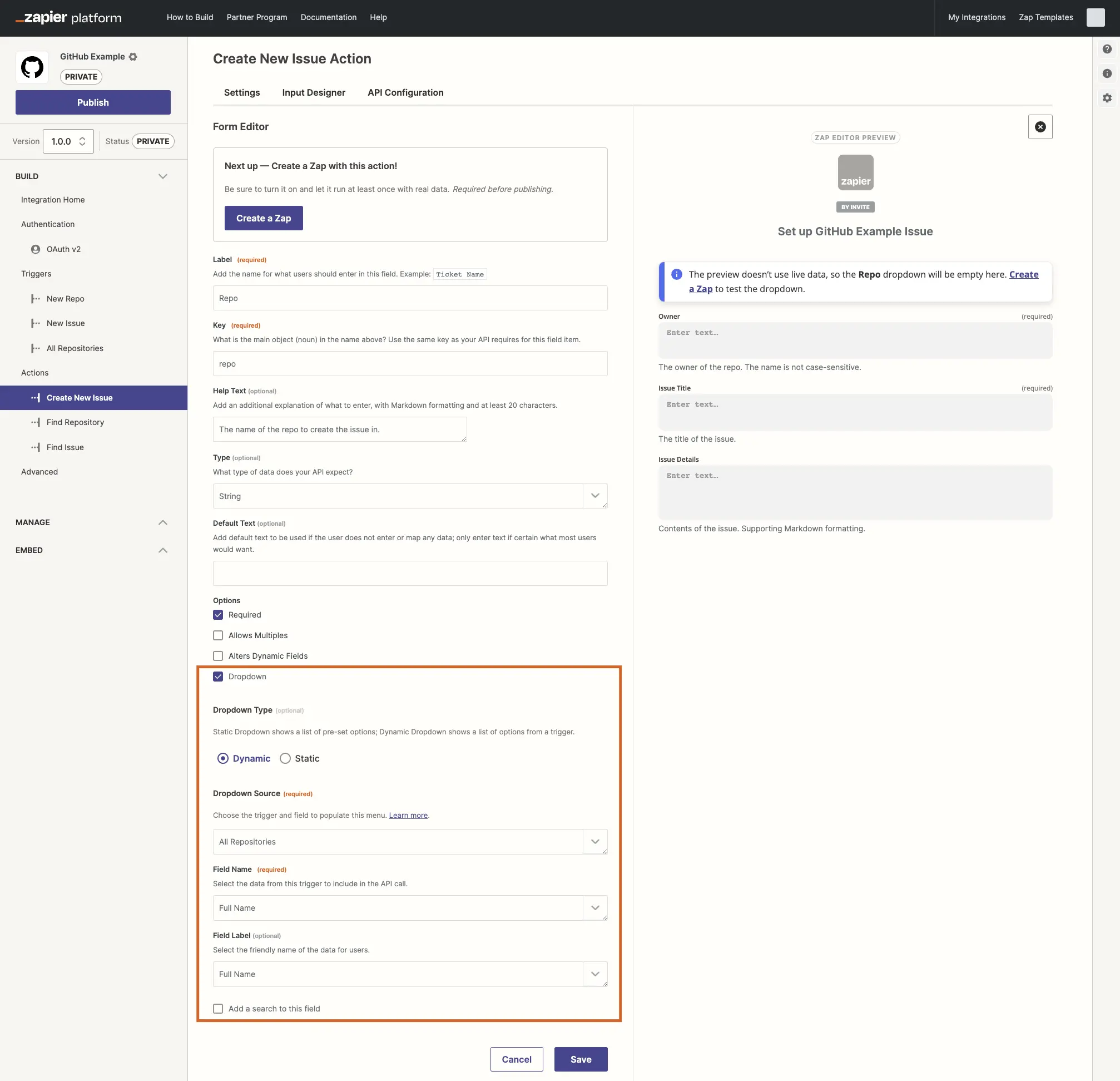 Platform UI vs CLI comparison